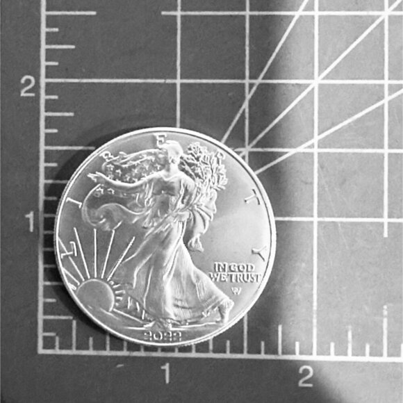 2022 American Silver Eagle Coin Silver Bullion One Dollar Liberty Eagle Design - Picture 3 of 14